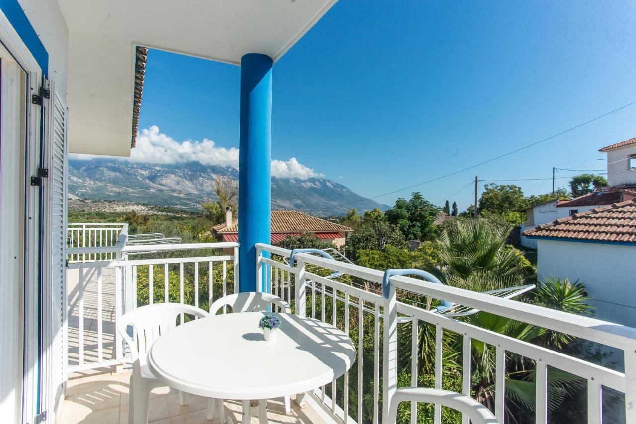 Blue White Apartments - Kefallonia Poolside Retreats Spartia  Exteriér fotografie