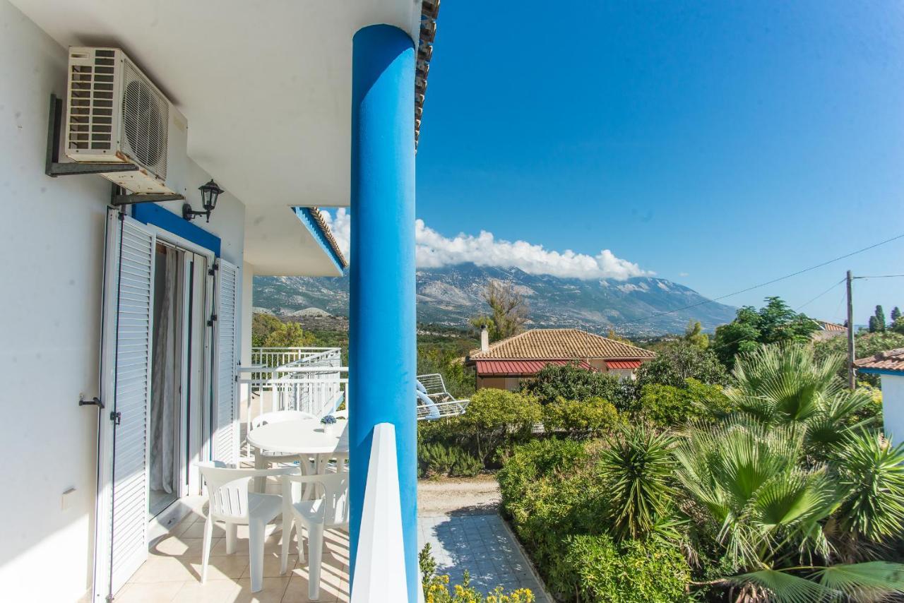 Blue White Apartments - Kefallonia Poolside Retreats Spartia  Exteriér fotografie